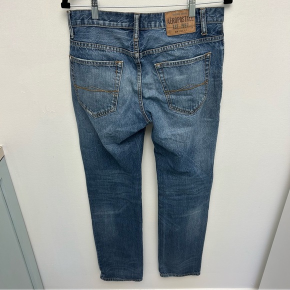 Aeropostale/ Jeans/ Slim Straight/ 32 x34/ Blue - Picture 3 of 3